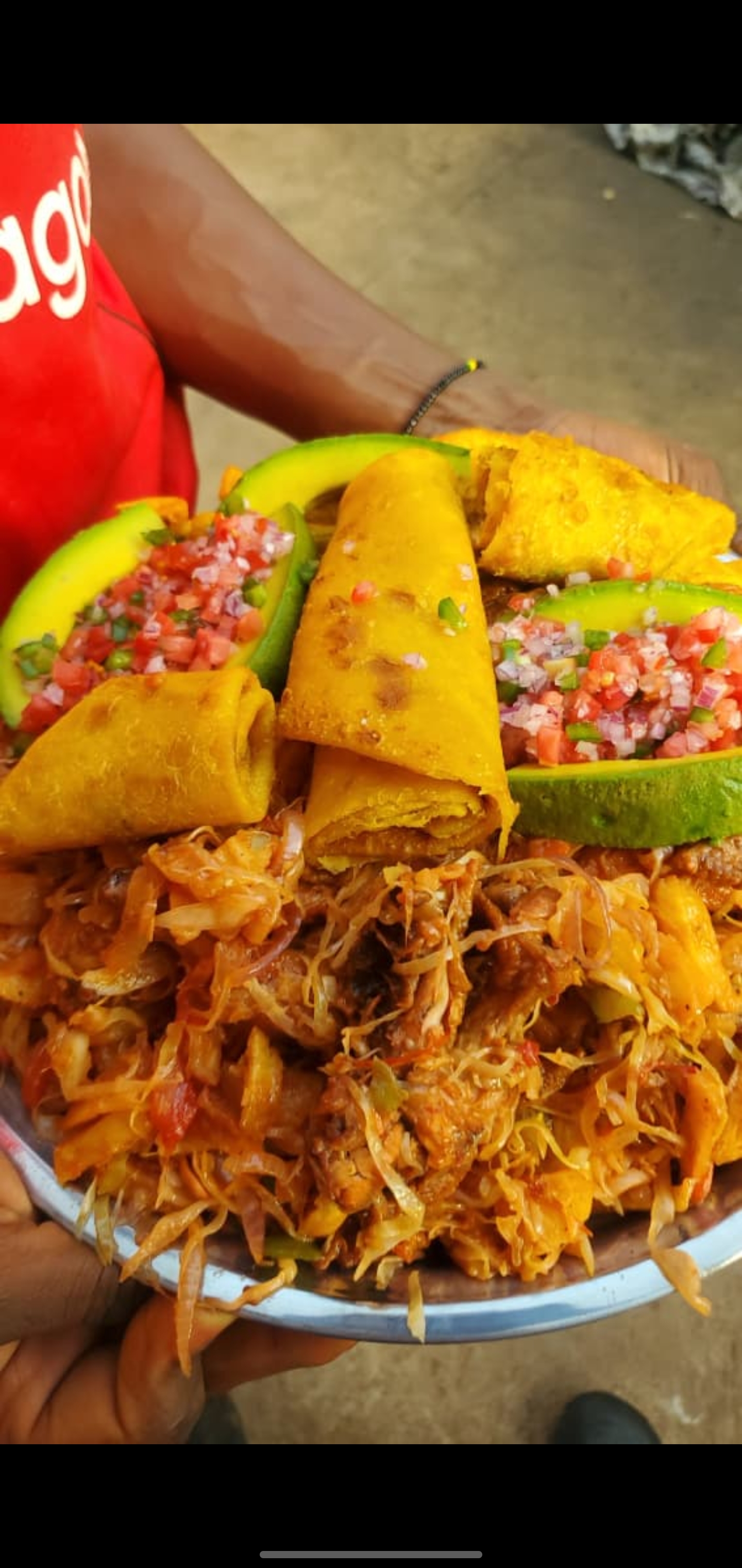 Lusaniya for half chicken